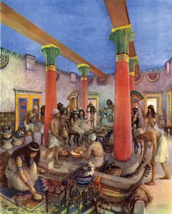 Das häusliche Leben im antiken Ägypten