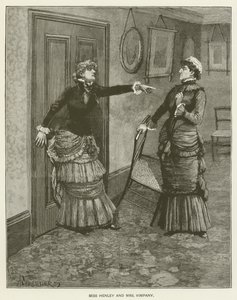 Miss Henley und Mrs. Vimpany