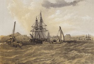 Edinburgh vom Firth of Forth von after C. Stanfield