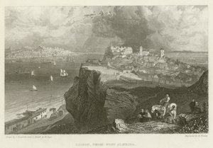 Lissabon, vom Fort Almeida von after C. Stanfield
