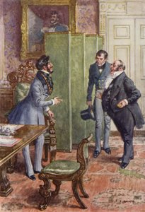 Illustration für Martin Chuzzlewit von after Charles Edmund Brock