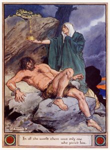 In der ganzen Welt gab es nur einen, der ihn bemitleidete von after Charles Edmund Brock