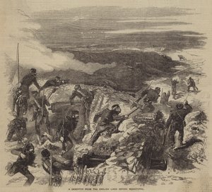 Ein Deserteur aus den englischen Linien vor Sebastopol von after Edmond Morin