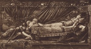 Dornröschen von after Edward Coley Burne Jones