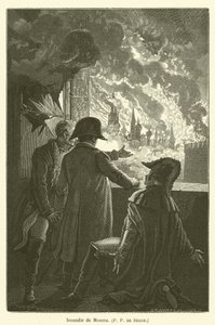 Brand von Moskau, P. P. de Segur von after Emile Antoine Bayard