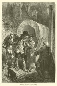 Jeannot und Colin, Voltaire von after Emile Antoine Bayard