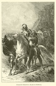 Der Angriff auf Rabasteins von after Emile Antoine Bayard