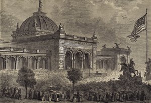 Eröffnung der Centennial-Ausstellung, 10. Mai 1876 von after Felix Octavius Carr Darley
