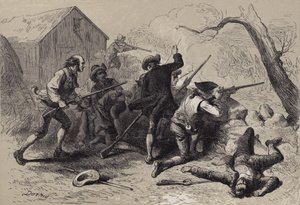 Die Schlacht von Lexington von after Felix Octavius Carr Darley