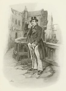 Kapitän Cuttle von after Frederick Barnard