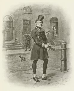 Mr. Micawber von after Frederick Barnard