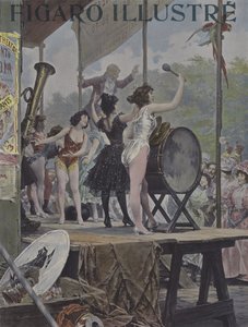 Die Parade. Titelblatt von Le Figaro Illustré, November 1897