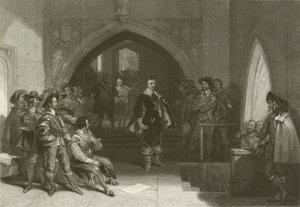 Verhaftung von Strafford von after George Cattermole