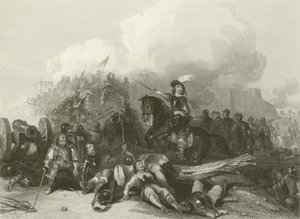 Sturm auf Bristol von after George Cattermole