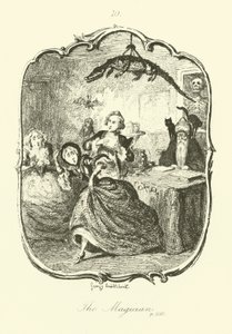 Illustration für Peregrine Pickle von Tobias Smollett