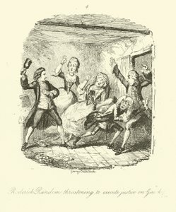 Illustration für Roderick Random von Tobias Smollett