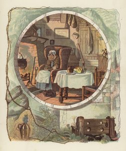 Illustration für Tam OShanter von Robert Burns von after George Cruikshank