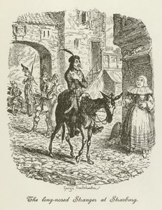 Illustration für Tristram Shandy von after George Cruikshank