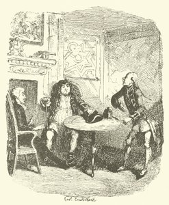 Illustration für Tristram Shandy von after George Cruikshank