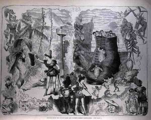 Szenen aus den Drury Lane und Covent Garden Pantomimen von after George Cruikshank