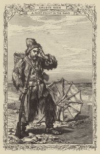Robinson Crusoe von after George Housman Thomas
