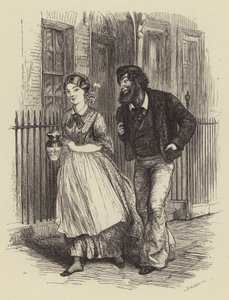 W. M. Thackerays Ballade von Eliza Davis von after George Housman Thomas