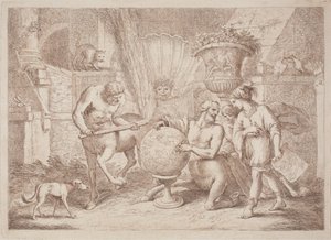 Chiron lehrt Achilles Geographie