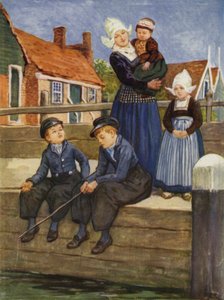 An einem holländischen Kanal