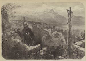 Fuentarabia, ein beliebter Aufenthaltsort der Kaiserin Eugenie von Gustave after Dore