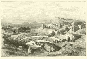Ruinen des antiken Theaters von Merida von Gustave after Dore