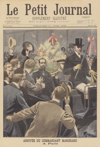 Ankunft von Major Marchand in Paris von after Henri Meyer