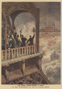 Feierlichkeiten in Paris zur Erinnerung an das französisch-russische Bündnis von after Henri Meyer
