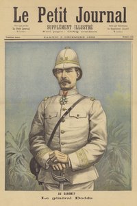 General Dodds, Kommandant der französischen Truppen in Dahomey von after Henri Meyer