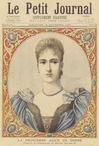 Prinzessin Alix von Hessen, Verlobte von Zar Nikolaus II. von Russland