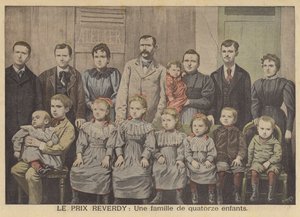 Empfänger des Reverdy-Preises. Die Familie Vandenbrouch und ihre vierzehn Kinder