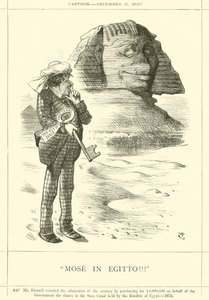 Mose in Ägypten!!! von after John Tenniel