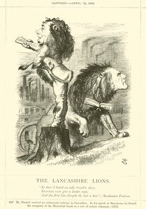 Die Lancashire Löwen von after John Tenniel