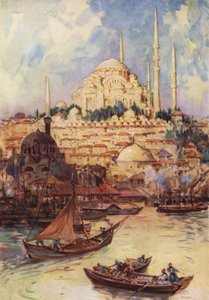 Konstantinopel vom Goldenen Horn von Joseph (after) Finnemore