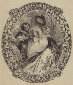 St. Swithins Tag in alten Zeiten von after Joseph Kenny Meadows