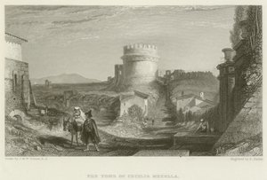 Das Grab der Cecilia Metella von after Joseph Mallord William Turner