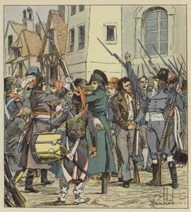 Die ganze Nation griff zu den Waffen von after Louis Charles Bombled
