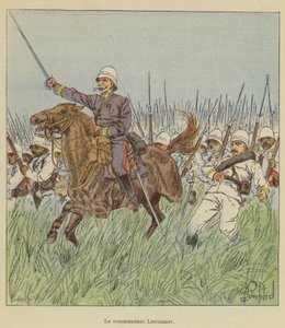 Der Kommandant Lentonnet von after Louis Charles Bombled