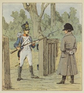 Man kommt nicht vorbei!!! von after Louis Charles Bombled