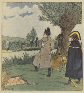 Ziehen Sie sich zurück, Sire, das ist nicht Ihr Platz von after Louis Charles Bombled