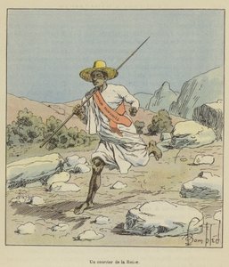 Ein Kurier der Königin von after Louis Charles Bombled