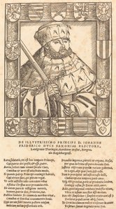 Johann Friedrich der Großmütige, in Kurfürstenrobe