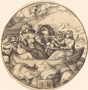 Christus stillt den Sturm von after Master IB