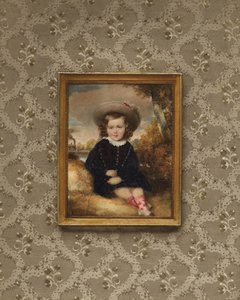 Porträt von Johann II., Fürst von Liechtenstein, als Kind, 1844 von after Moritz Michael Daffinger
