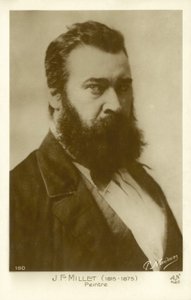 Jean-Francois Millet, französischer Maler von after Nadar