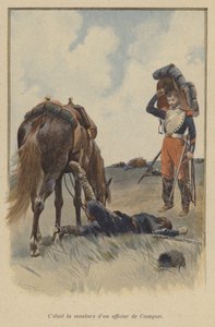 Es war das Pferd eines Kosakenoffiziers von after Paris